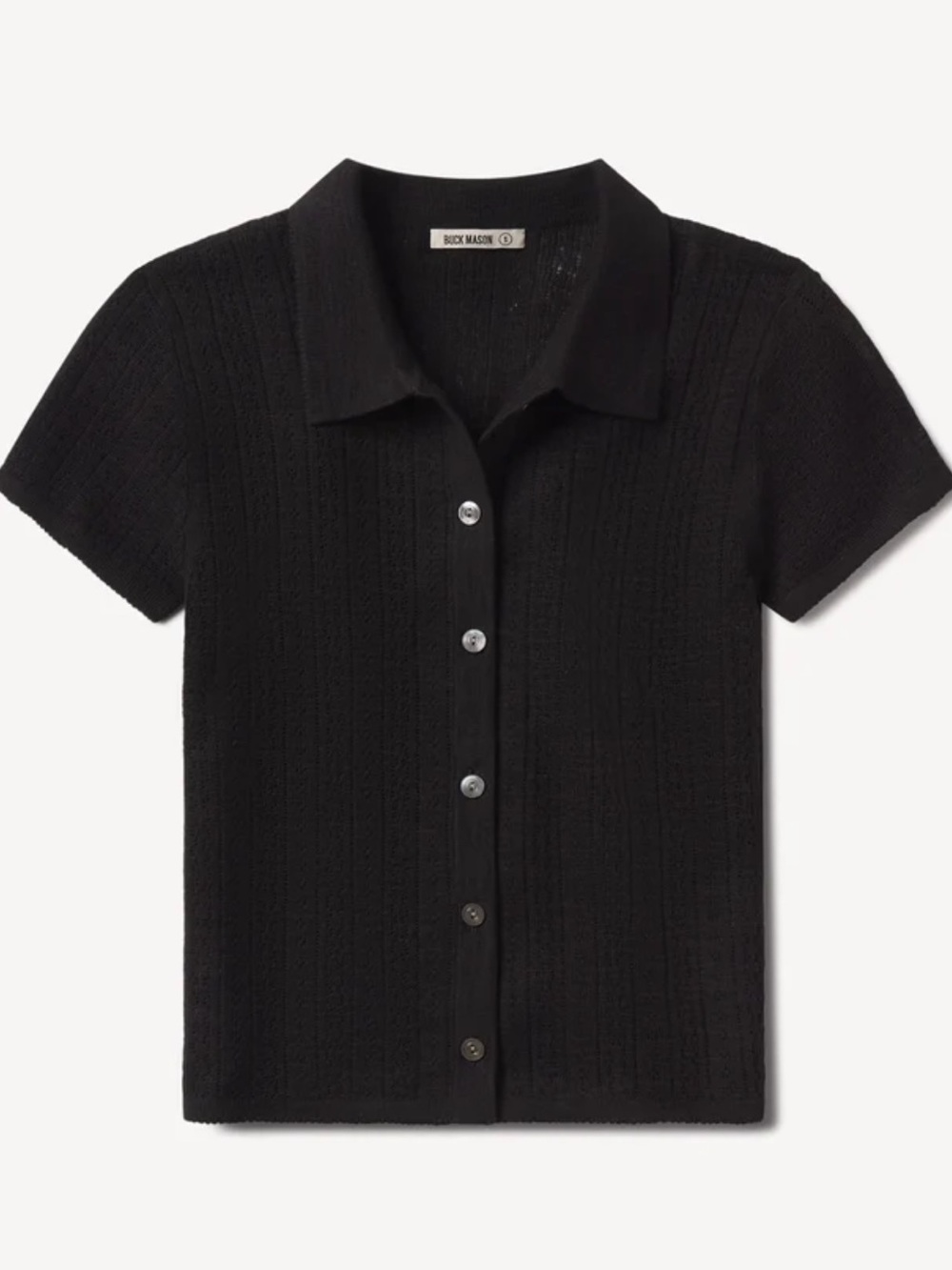 Buck Mason | COASTAL LINEN POINTELLE POLO